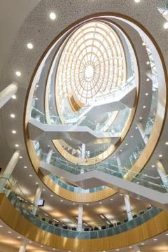 View of the Liverpool Central Library Foto stock