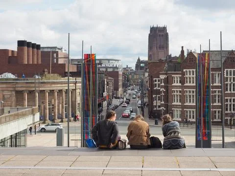 View of Liverpool Stock-Fotos