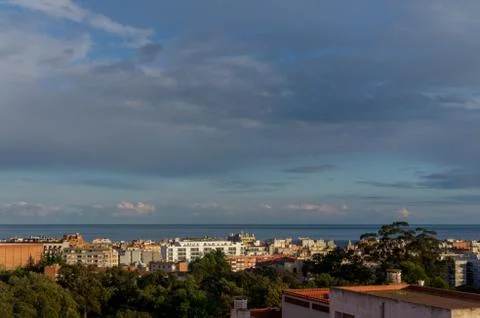 View of Lloret de Mar 스톡 사진