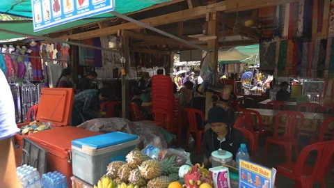 View of local people in their work, slow motion shot at 240fps Stock Footage 102036035