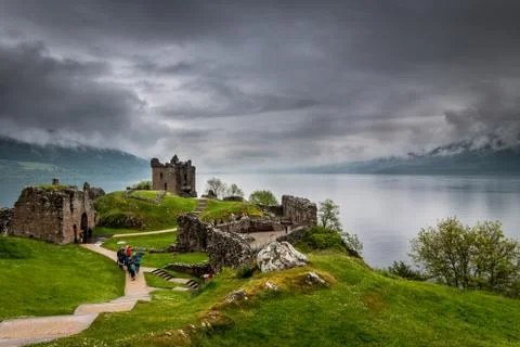 View of the Loch Ness River 写真素材