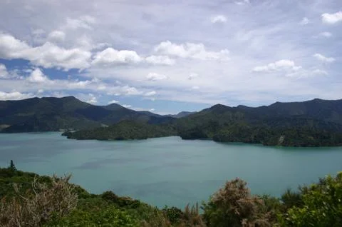 View of Lochmara Bay Stock Photos