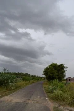 View of a long road Stock Photos