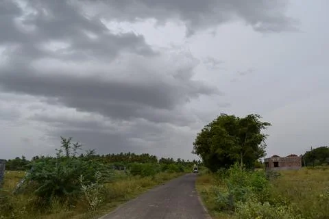 View of a long road Stock Photos