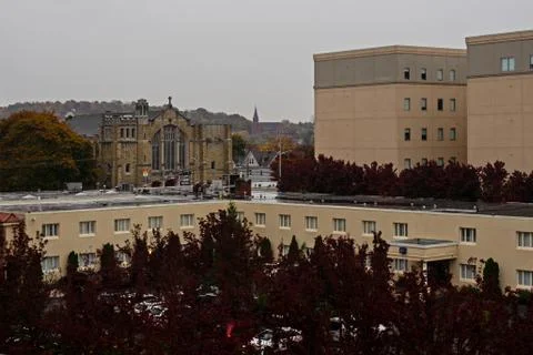 View looking northeast Stock Photos