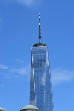 View looking up at One World Trade Center in New York Photos