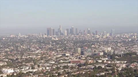View of Los Angeles Stock Footage 51497683