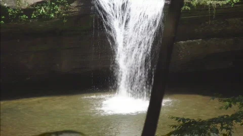 View of Lovely Falls in Ohio Video stock 761488