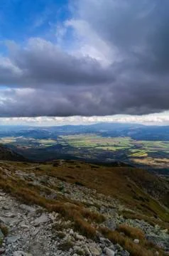 View of low tatras Foto stock