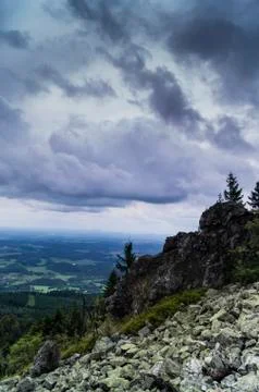 View of low tatras Stock Photos
