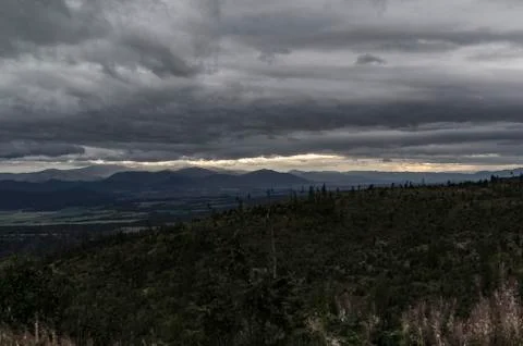 View of low tatras Stock Photos