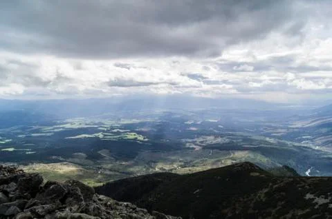 View of low tatras Stock Photos