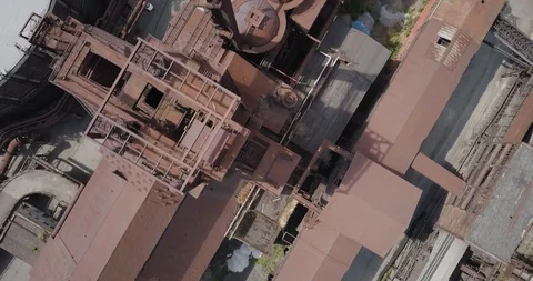 View of the lower Vitkovice district in Ostrava, Czech Republic. Vidéo 121400406