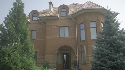 View of Luxury House Stock Footage 65832496
