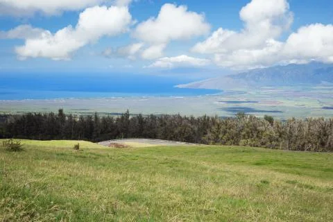 View of Maalaea Bay Stock Photos