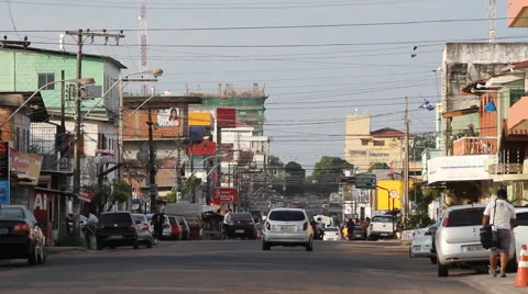 View of Macapá, Brazil Stock Footage 52218893