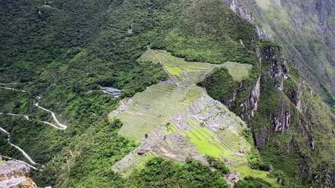 View of Machu Picchu Stock-Footage 71242810