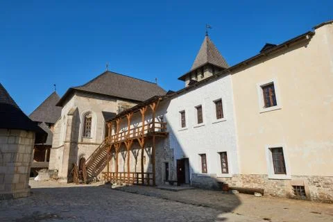 View from main courtyard Foto stock