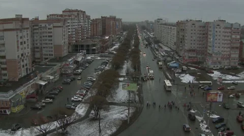 View of the main line from above. Stock Footage 48845525