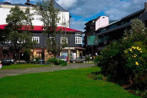 View of Main Square Stock-Fotos