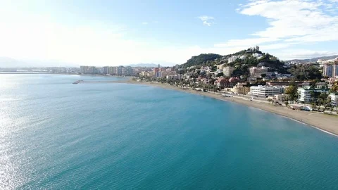 View of Malaga, Spain Stock Footage 101529106