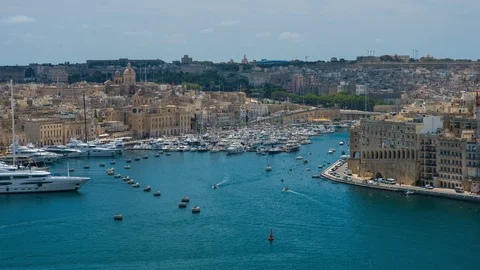 View of Maltese Bay Stock Footage 113391292