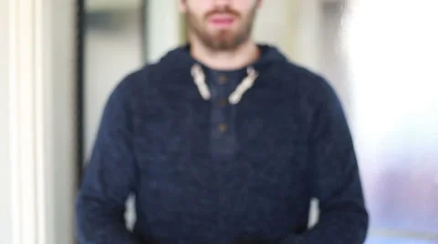 View of man hands holding apples Stock Footage 59541741