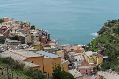 View of Manarola Stock Photos