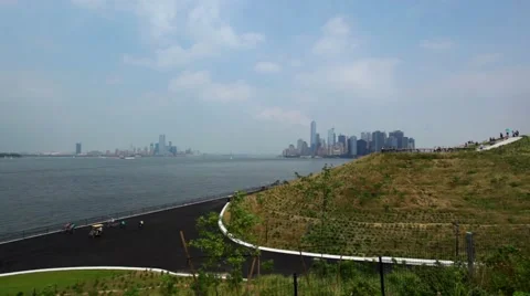View Of Manhattan From The Hills HD Stock-Footage 65459038