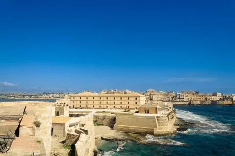 View Maniace Castle Stock Photos