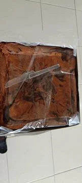 View of marble cake for gift Stock Photos