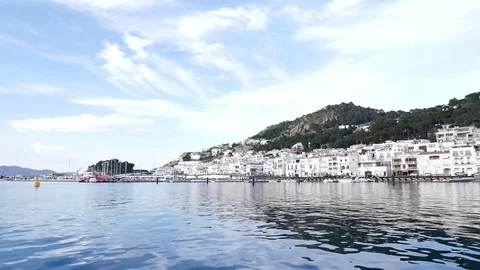 View of a marina Stock Footage 74518269