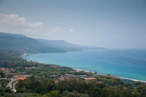 View of the marina of Nicotera, Calabria, Italy Stock Photos