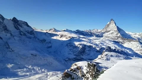 View of Matterhorn Vídeo Stock 247036459