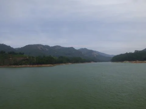 A view from Mattupetty Dam Stock Photos