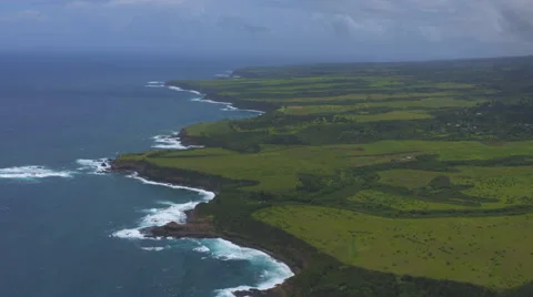 A View of the Maui Coast Stock Footage 51516555