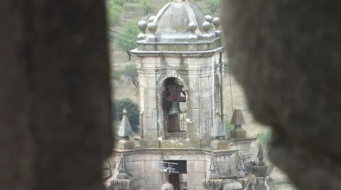 View from a Medieval Castle Stock Footage 7741231