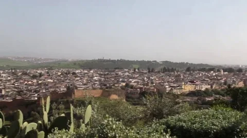View of Medina of Fez Stock Footage 69109665