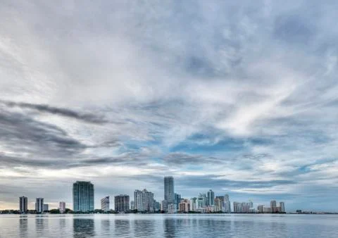 View of Miami 库存照片
