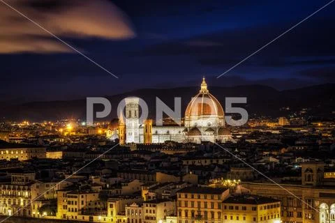 View from Michaelangelo Plaza Stock Photos