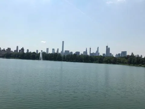 View on midtown NYC Fotos Stock