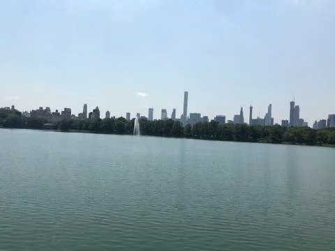 View to midtwon 스톡 사진