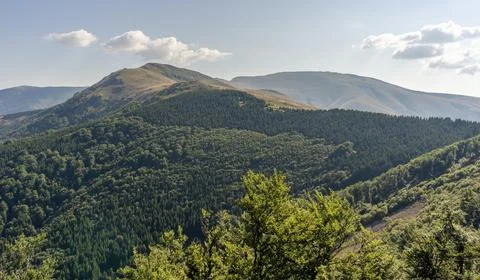 View of Midzor peak Foto stock