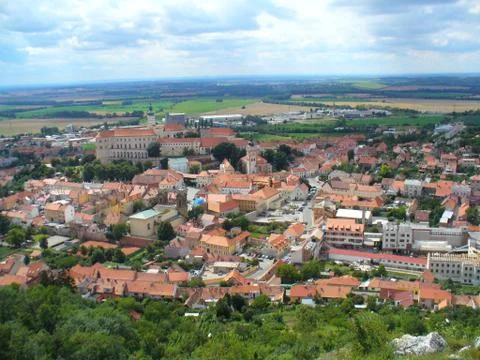 View of Mikulov Stock Photos