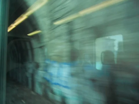A View of Milan Suburban From Inside A Train in 2010 05 Stock Footage 153311293