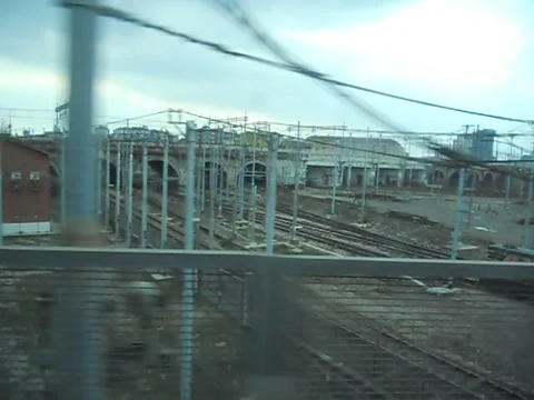 A View of Milan Suburban From Inside A Train in 2010 04 Stock-Footage 153311305