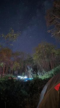 View of the Milky Way Stock Photos