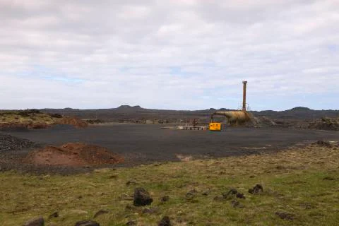 View of the mining industry Stock Photos