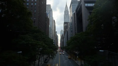 View of modern cityscape Stock Footage 94505357