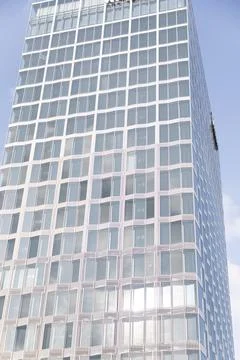 View of modern office building at Berlin Central Station Stock Photos